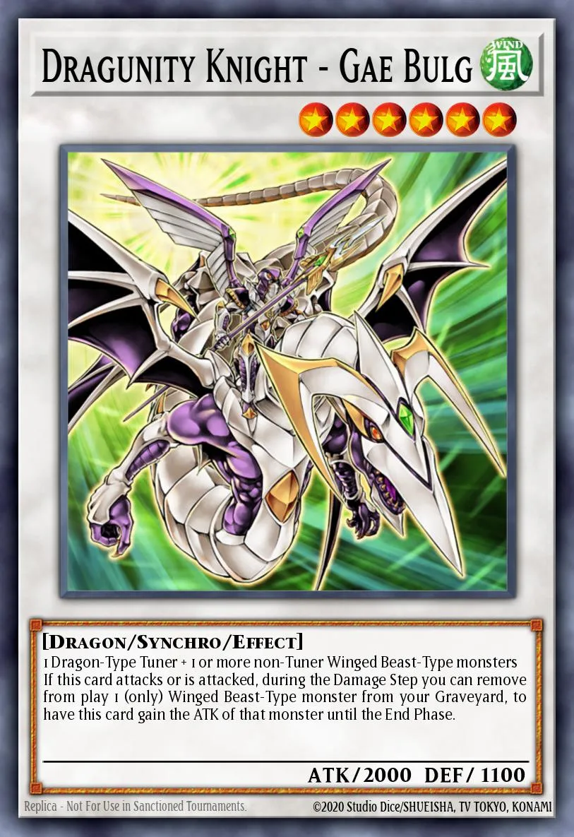Dragunity Knight - Gae Bulg · Duel Terminal 3 900787/100