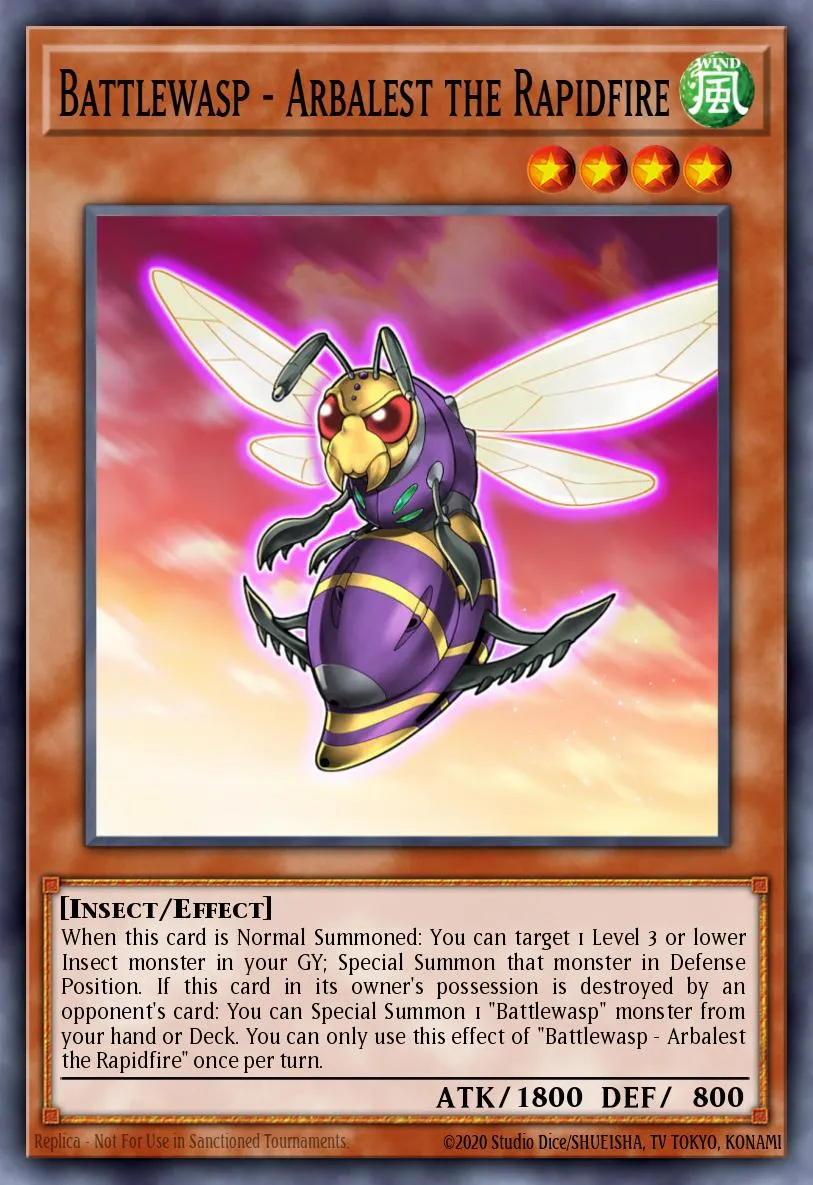 Battlewasp - Arbalest the Rapidfire · Battles of Legend: Hero's Revenge 90161770/94