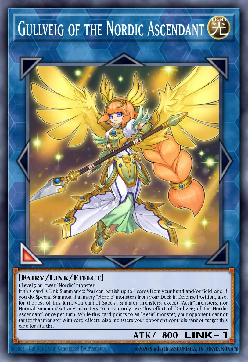 Gullveig of the Nordic Ascendant · Legendary Hero Decks 90207654/117