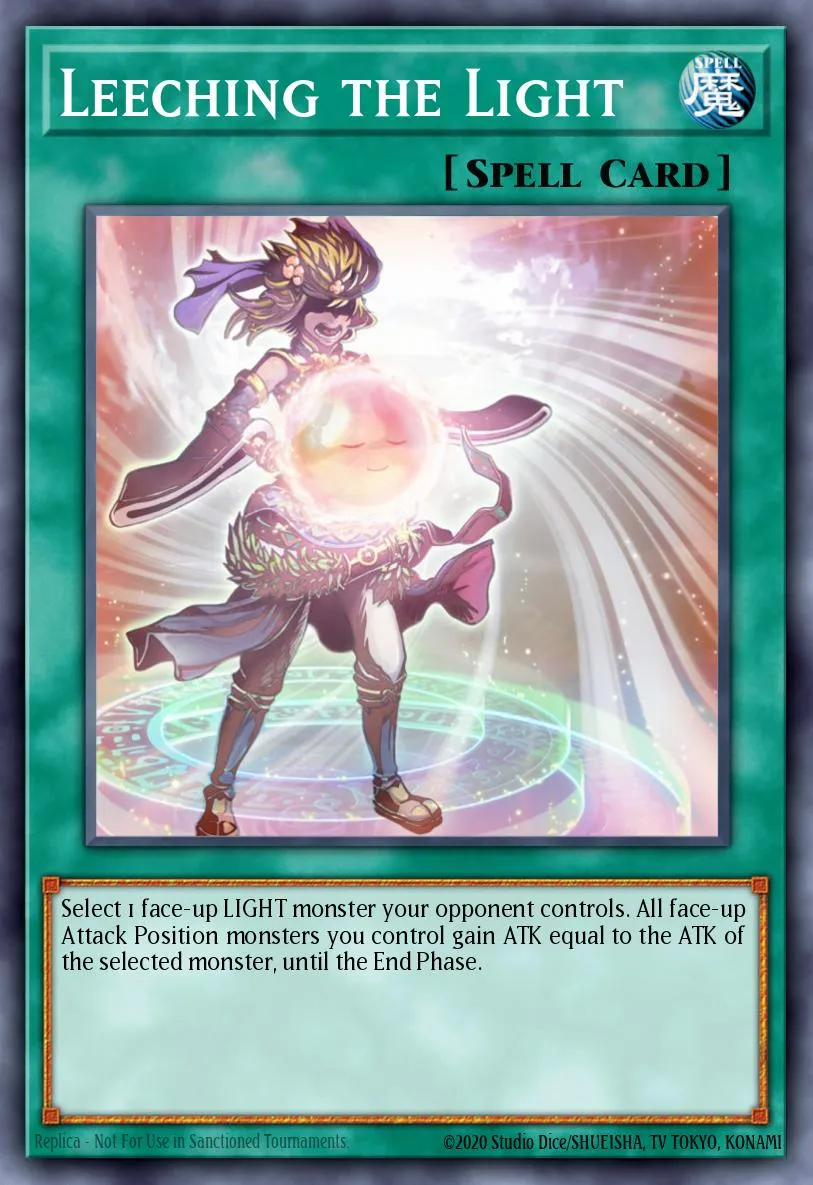 Leeching the Light · The Shining Darkness Sneak Peek Participation Card 90263923/1