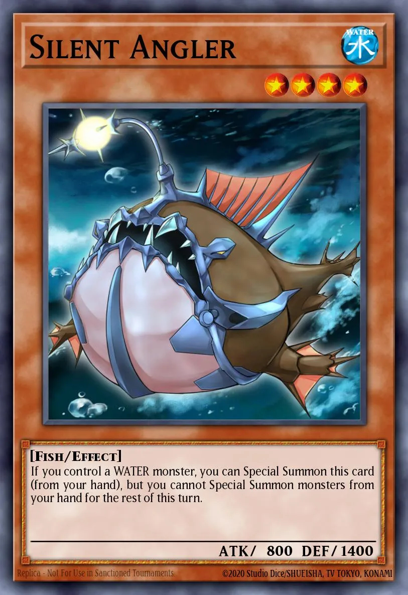 Silent Angler · Duelist Saga 90303176/100