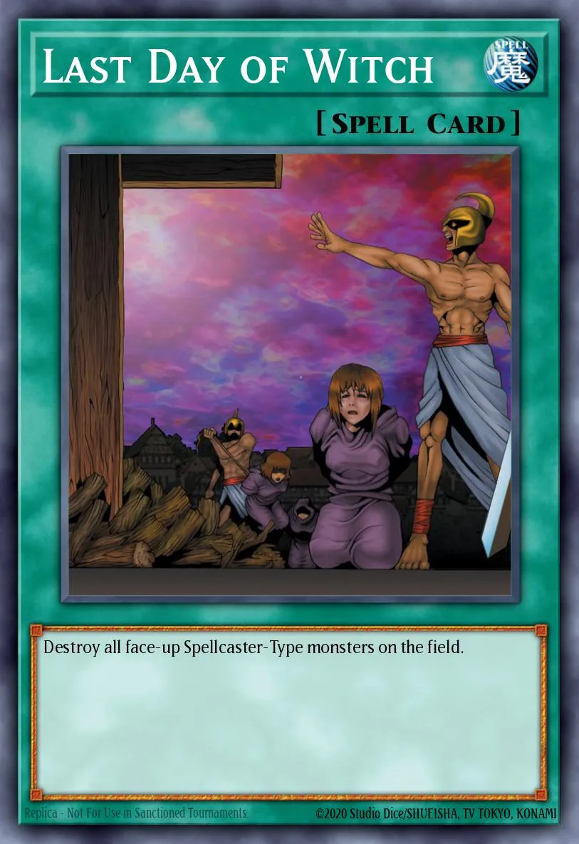 Last Day of Witch · Duelist League Series 9 participation card 90330453/1