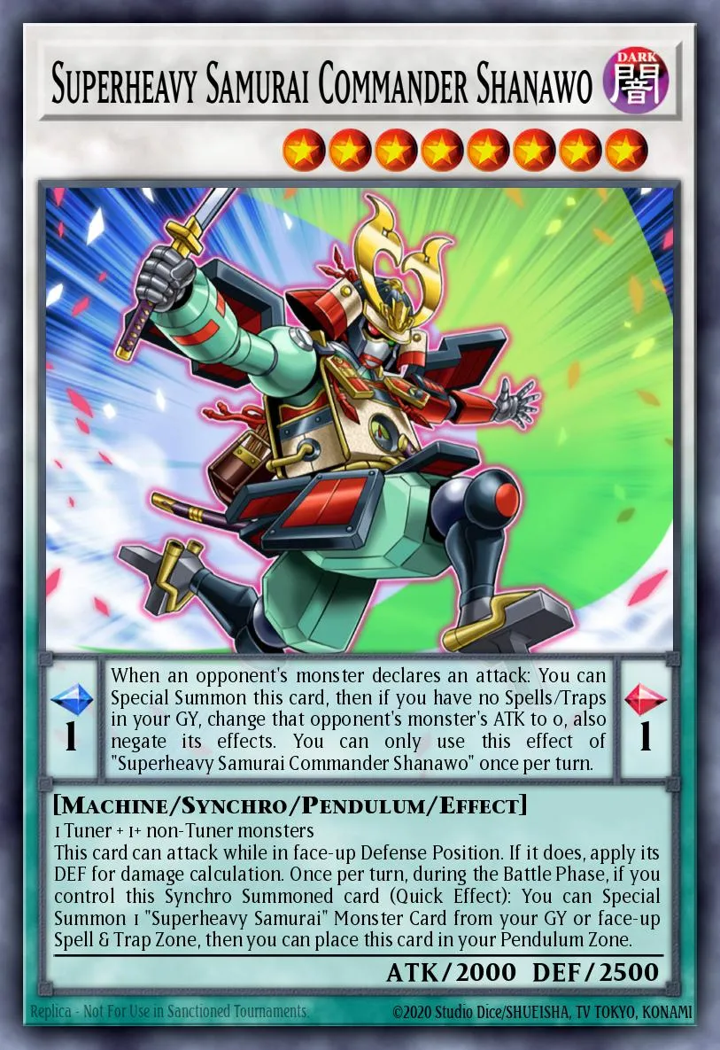 Superheavy Samurai Commander Shanawo · Cyberstorm Access 90587641/101