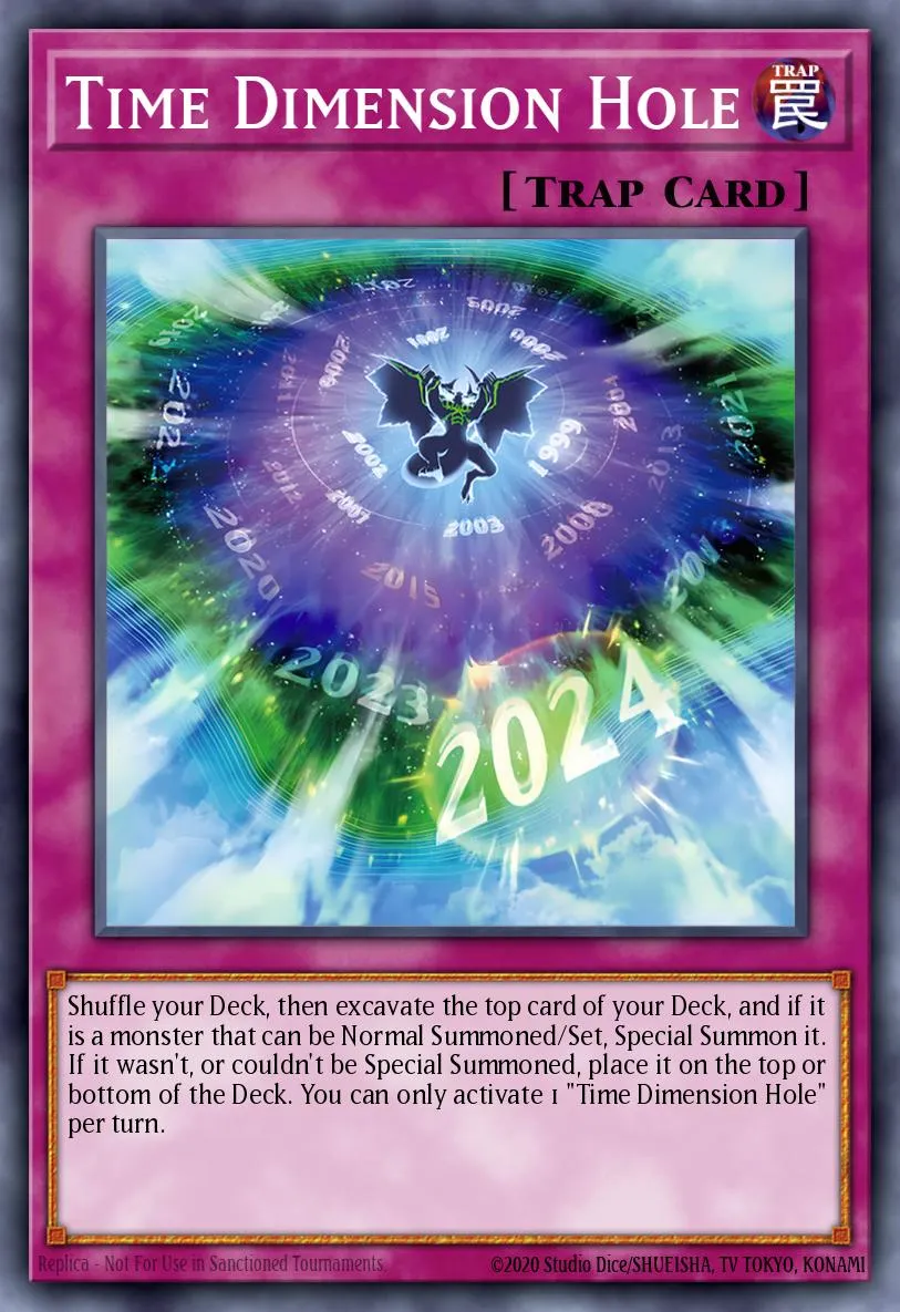 Time Dimension Hole · Yu-Gi-Oh (No Set) 90615639