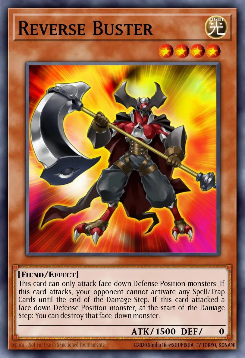 Reverse Buster · Order of Chaos: Special Edition 90640901/2