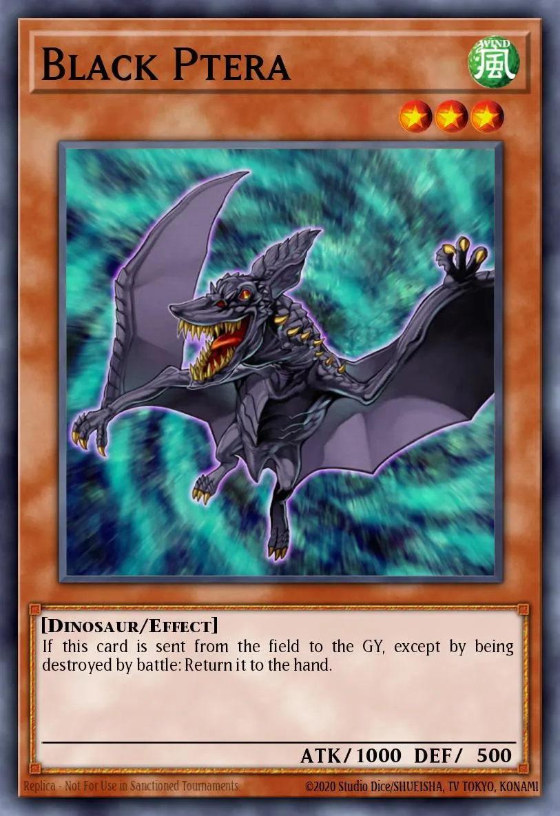 Black Ptera · Power of the Duelist 90654356/60