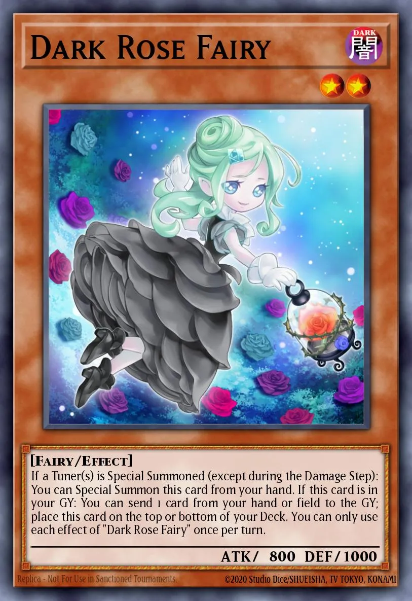 Dark Rose Fairy · Legendary Duelists: Sisters of the Rose 90724272/56