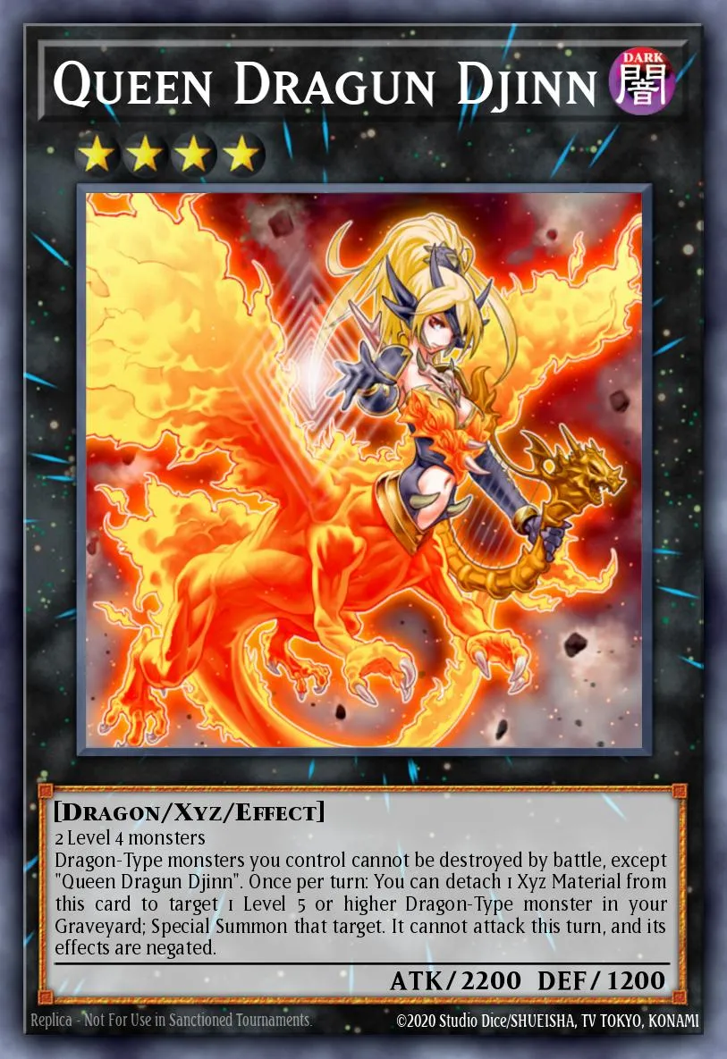 Queen Dragun Djinn · Galactic Overlord Sneak Peek Participation Card 90726340/1