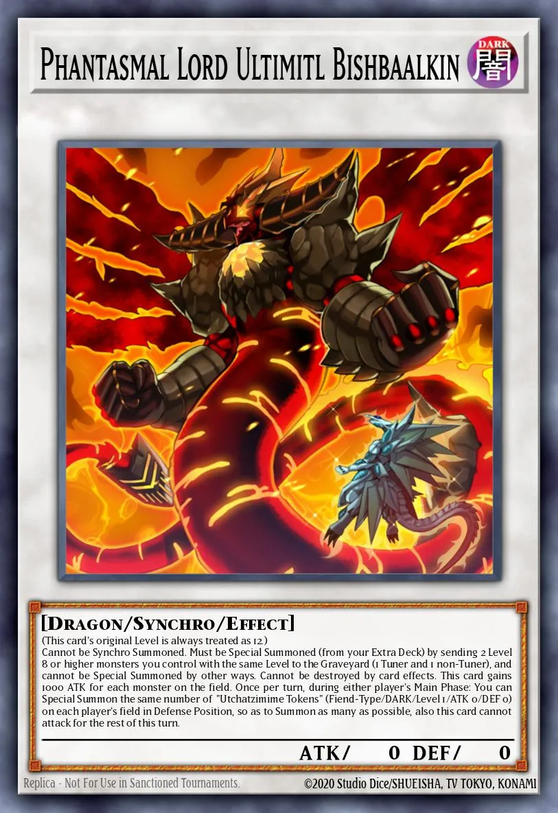 Phantasmal Lord Ultimitl Bishbaalkin · Premium Gold: Infinite Gold 90884403/100