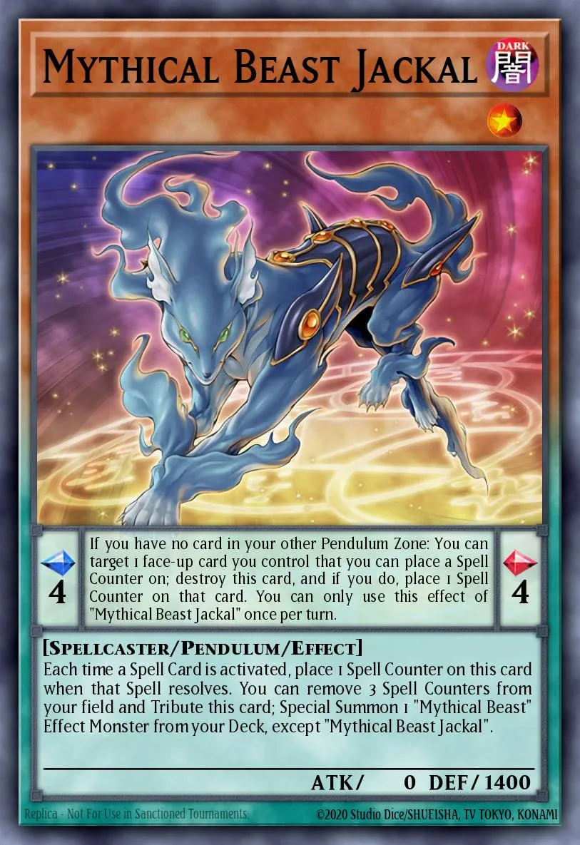 Mythical Beast Jackal · Extreme Force Special Edition 91182675/4