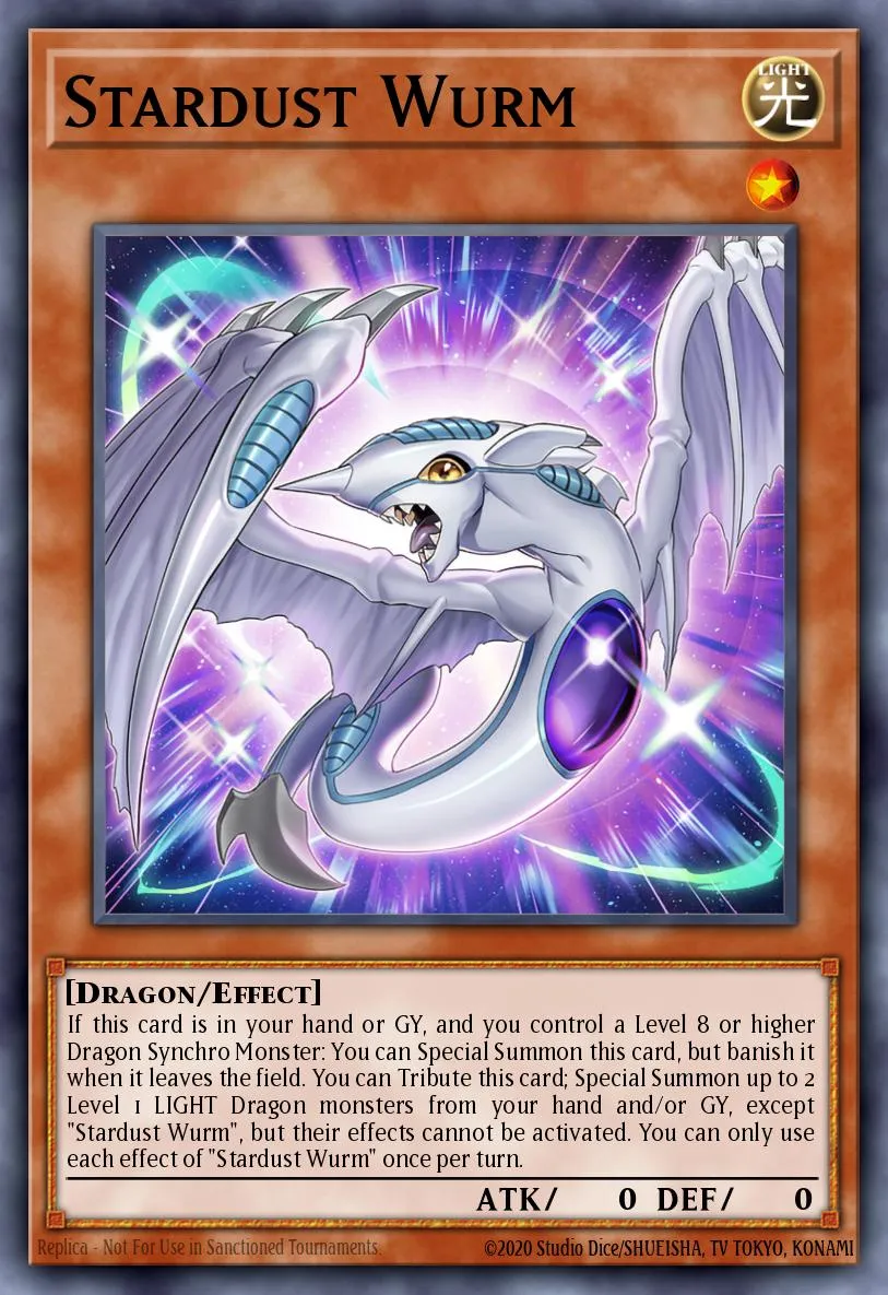 Stardust Wurm · Duelist Nexus 91262474/99