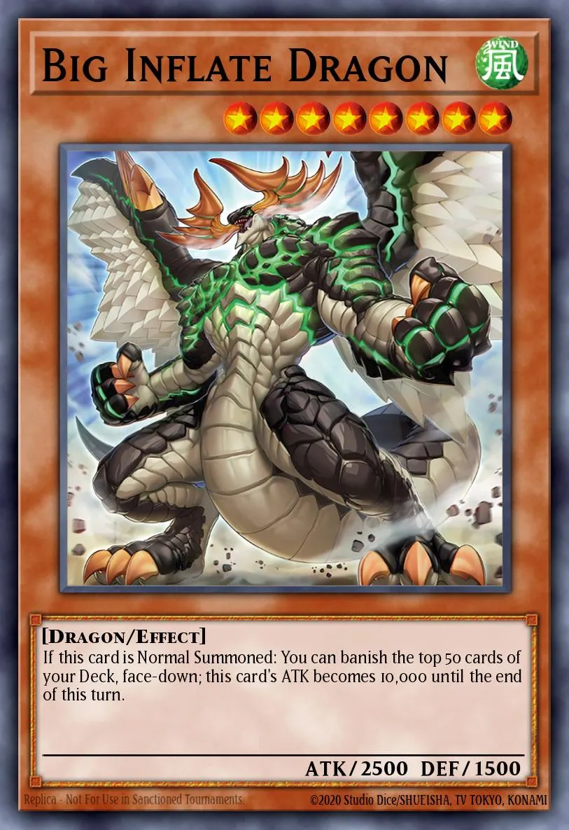 Big Inflate Dragon · Yu-Gi-Oh (No Set) 91337277
