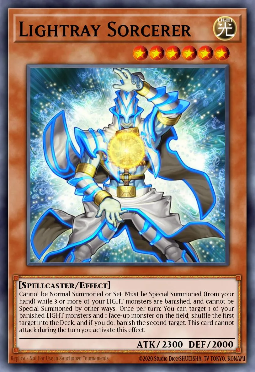 Lightray Sorcerer · Galactic Overlord Sneak Peek Participation Card 91349449/1