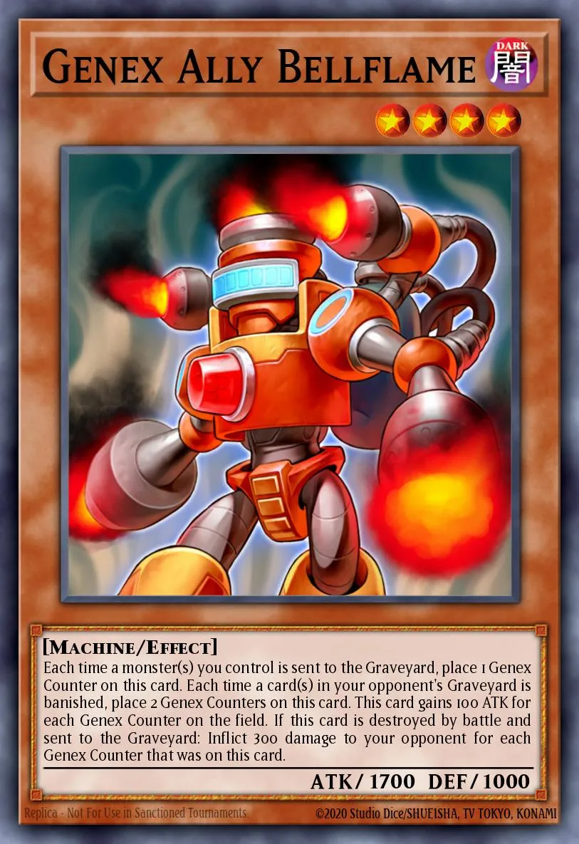 Genex Ally Bellflame · Duel Terminal 4 91438994/100