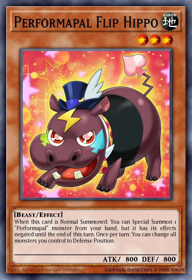 Performapal Flip Hippo · Invasion: Vengeance: Special Edition 91449532/4