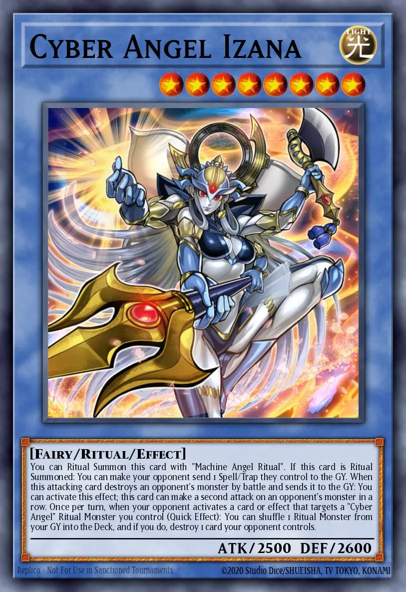 Cyber Angel Izana · Legendary Duelists: Sisters of the Rose 91668401/56