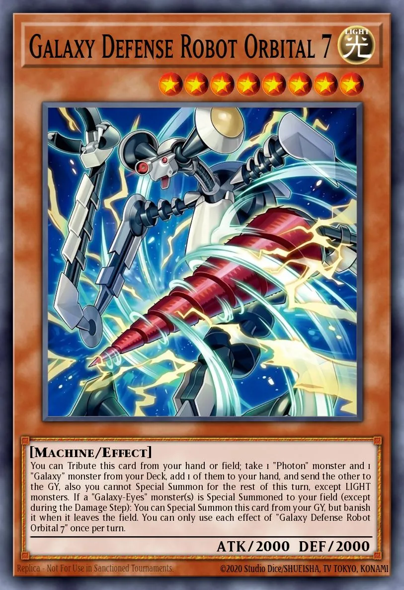 Galaxy Defense Robot Orbital 7 · Yu-Gi-Oh (No Set) 91714772