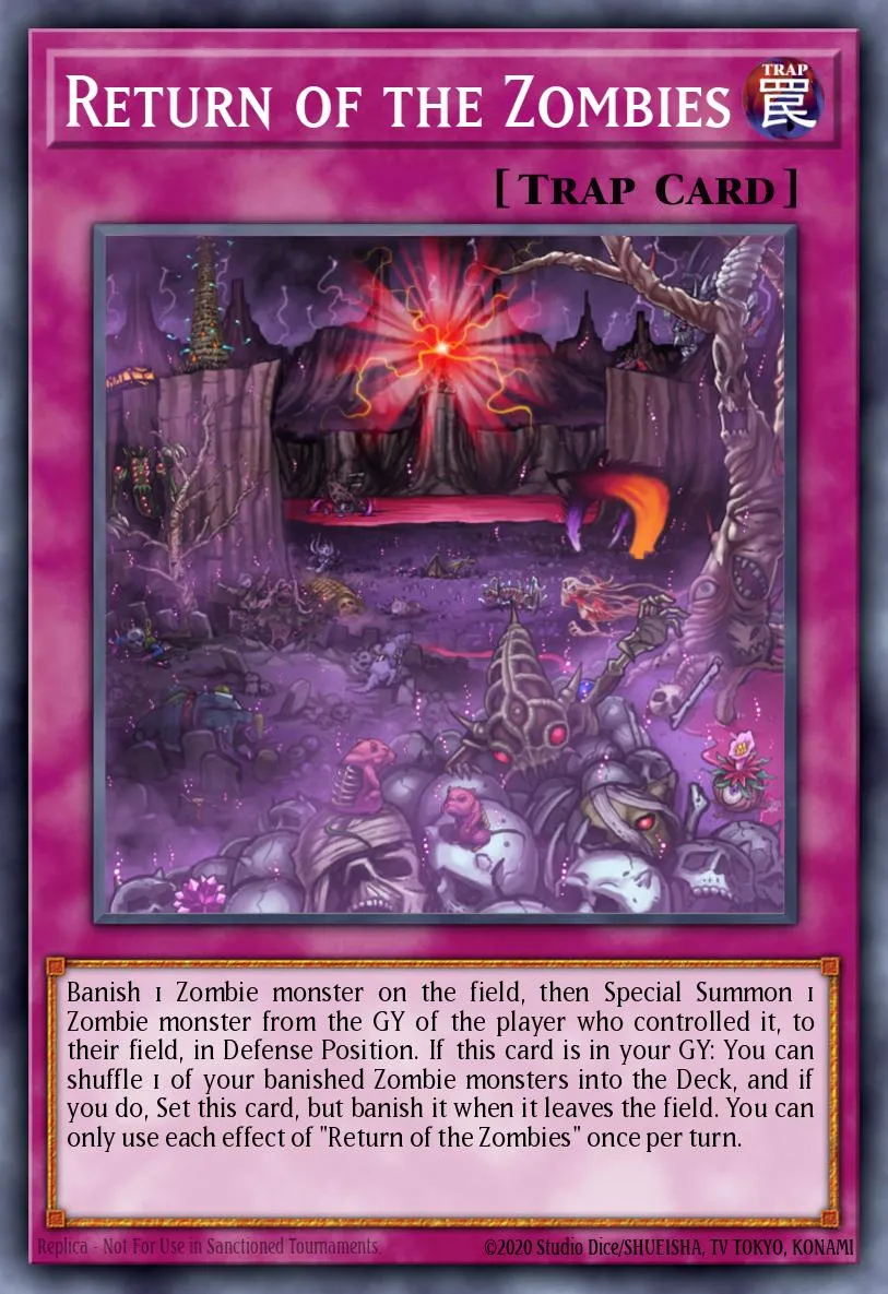 Return of the Zombies · Structure Deck: Zombie Horde 91742238/42