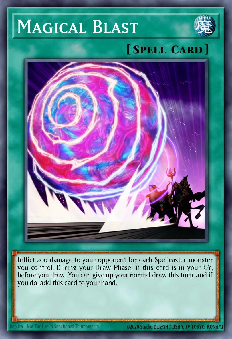 Magical Blast · Structure Deck: Spellcaster's Judgment 91819979/36