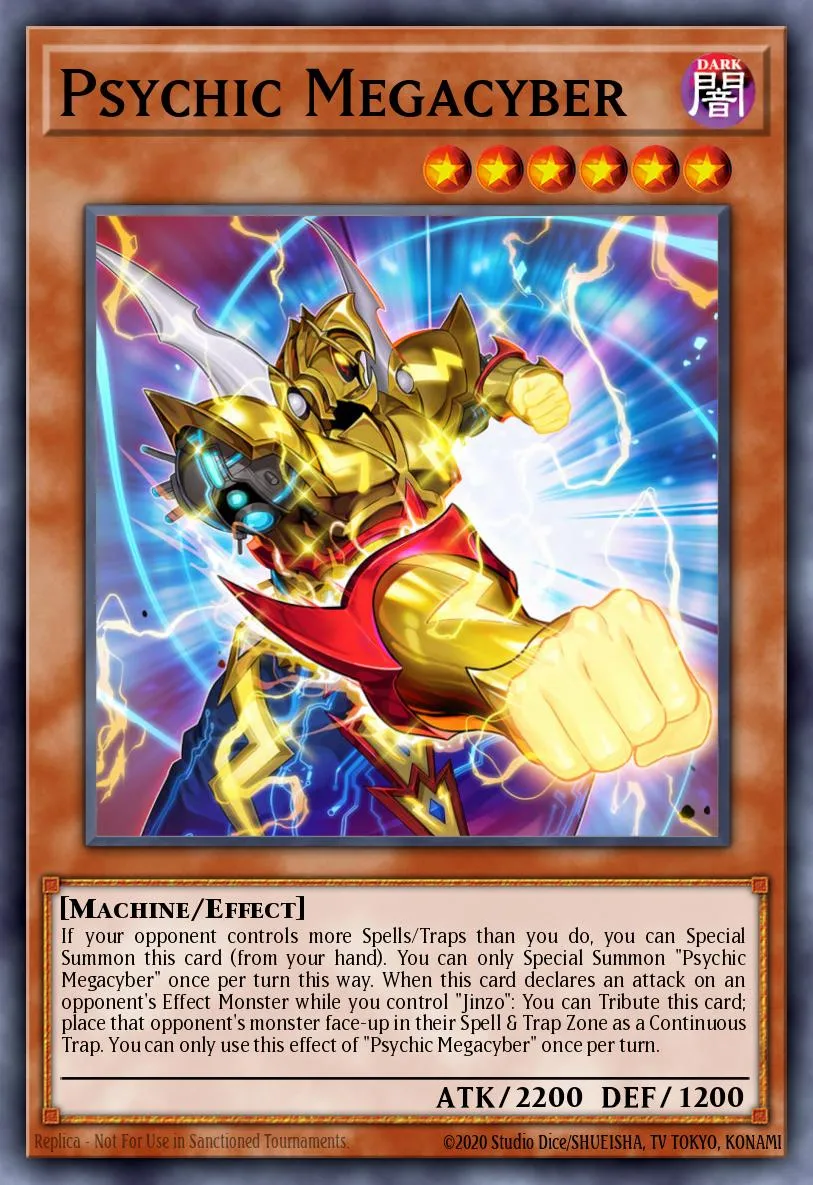 Psychic Megacyber · Legendary Duelists: Rage of Ra 91870448/57