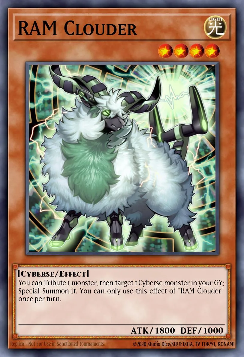 RAM Clouder · Starter Deck: Link Strike 9190563/43