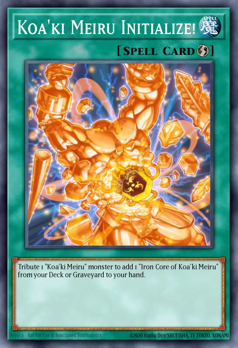 Koa'ki Meiru Initialize! · The Shining Darkness Sneak Peek Participation Card 91985515/1