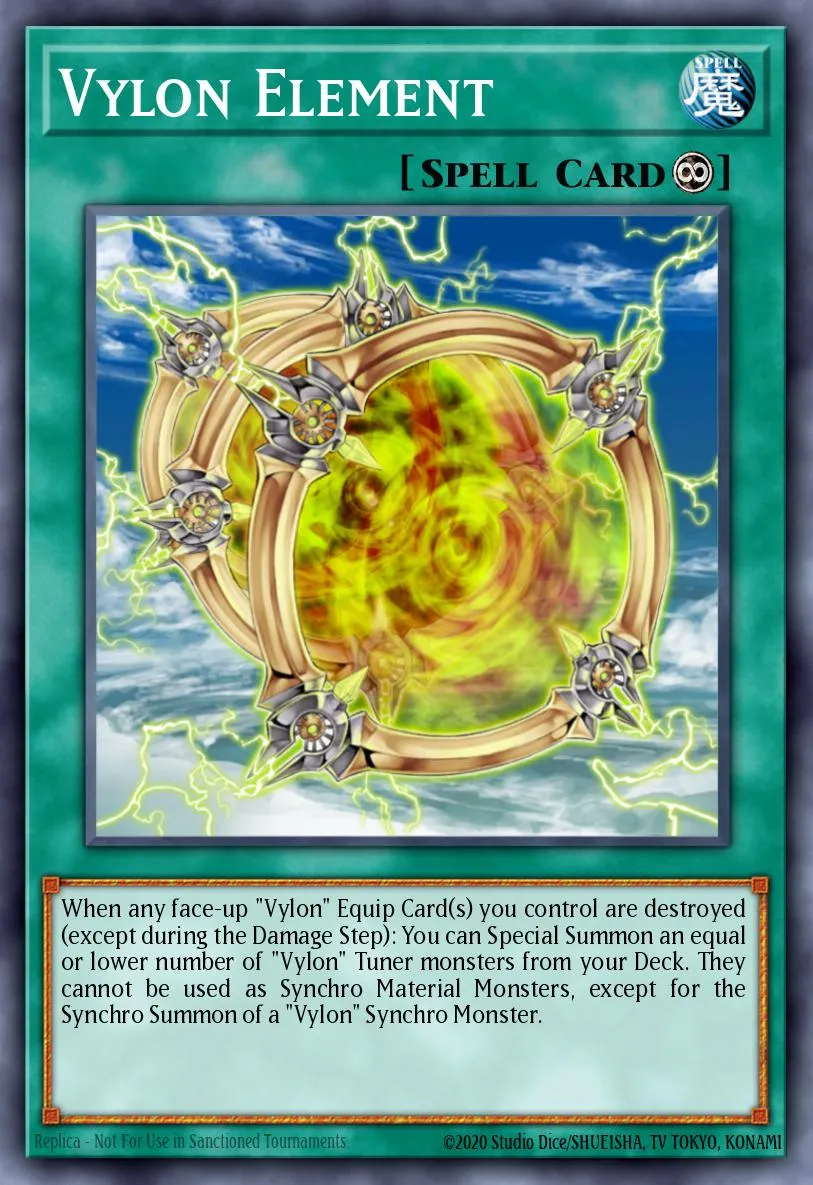 Vylon Element · Duel Terminal 6b 92035412/50