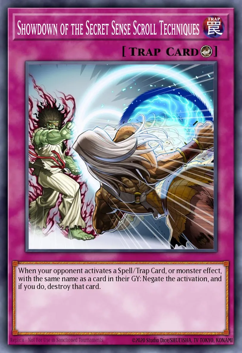Showdown of the Secret Sense Scroll Techniques · Extreme Force Special Edition 92080692/4