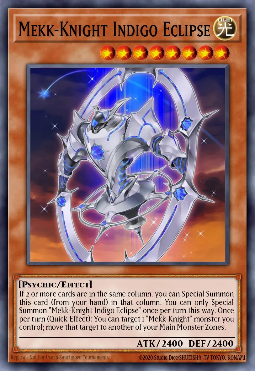 Mekk-Knight Indigo Eclipse · Extreme Force Special Edition 92204263/4