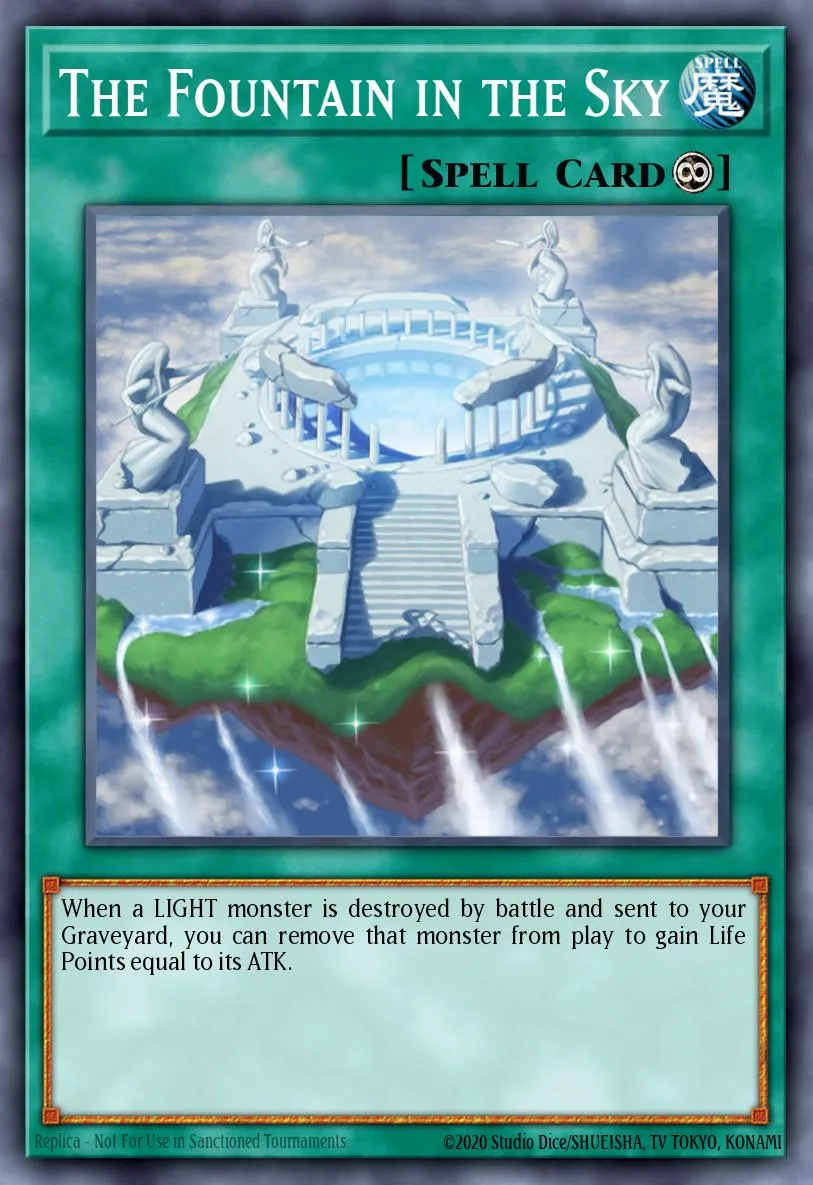 The Fountain in the Sky · The Shining Darkness Sneak Peek Participation Card 92223641/1