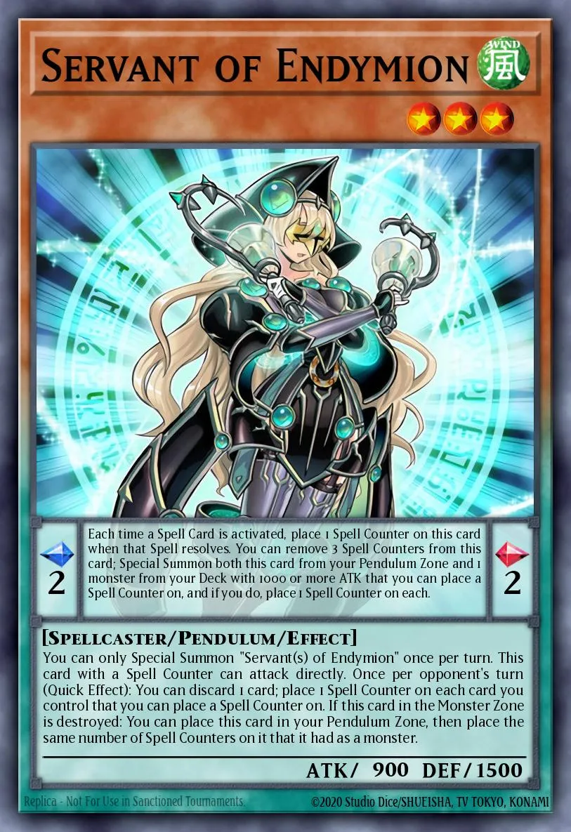 Servant of Endymion · Structure Deck: Order of the Spellcasters 92559258/41