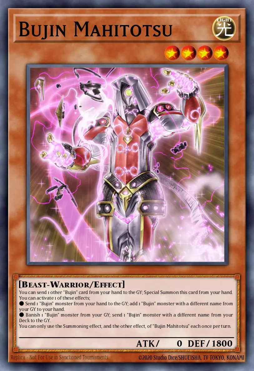 Bujin Mahitotsu · Lightning Overdrive Premiere! promotional card 92586237/1