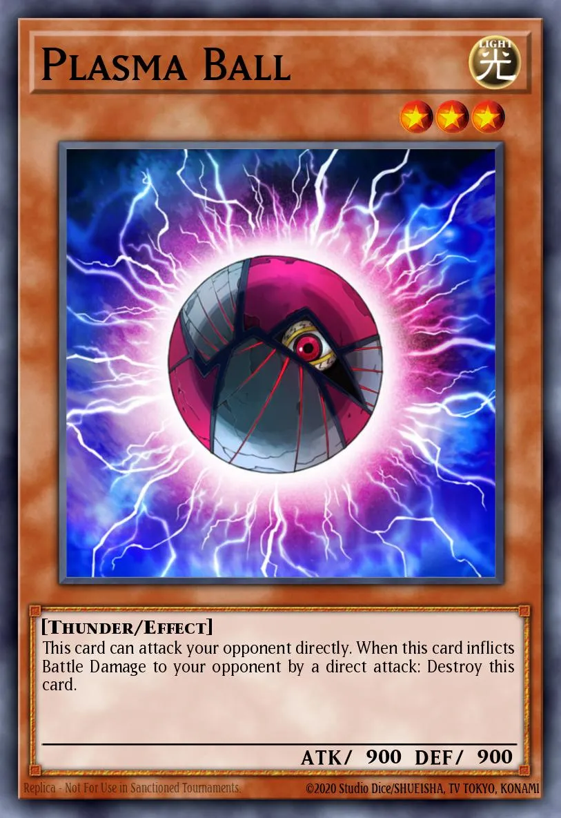 Plasma Ball · Photon Shockwave Sneak Peek Participation Card 92595545/1