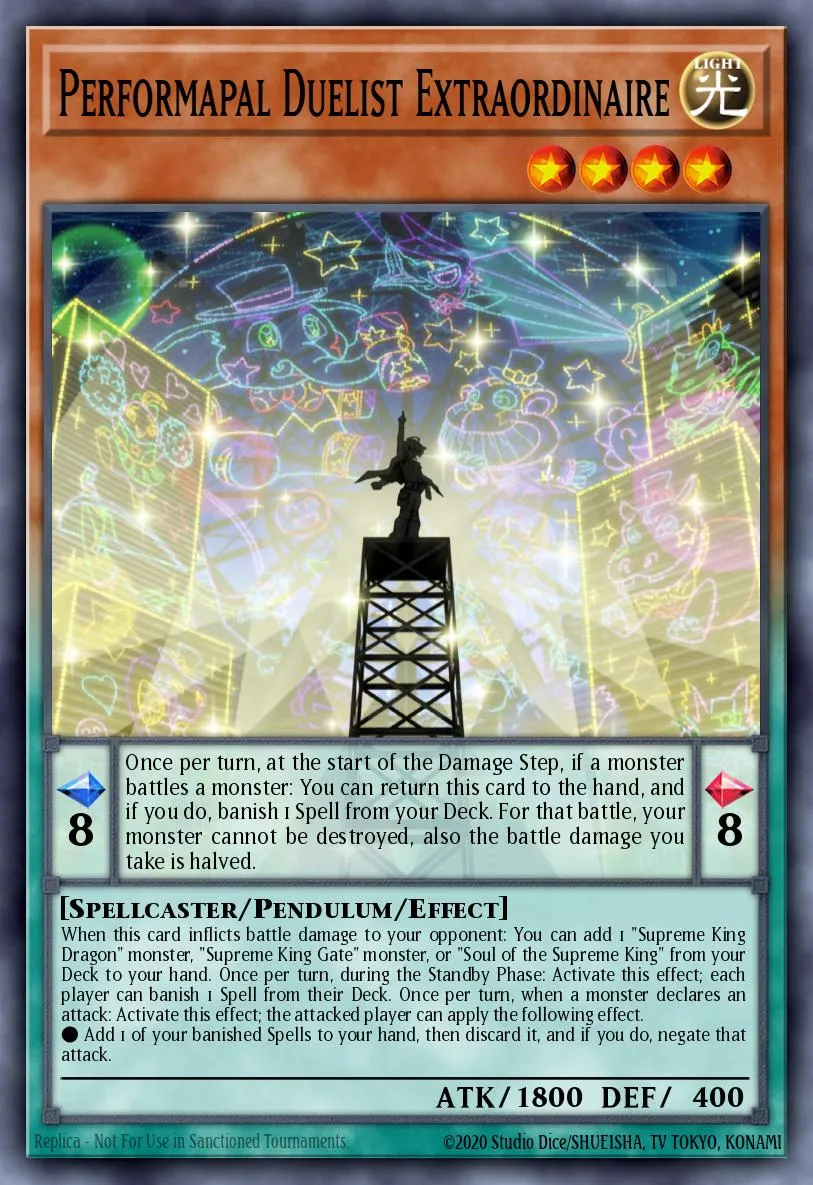 Performapal Duelist Extraordinaire · Maze of Memories 92644052/67