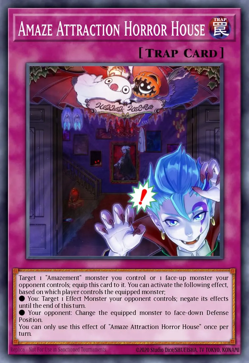 Amaze Attraction Horror House · Lightning Overdrive Premiere! promotional card 92650018/1