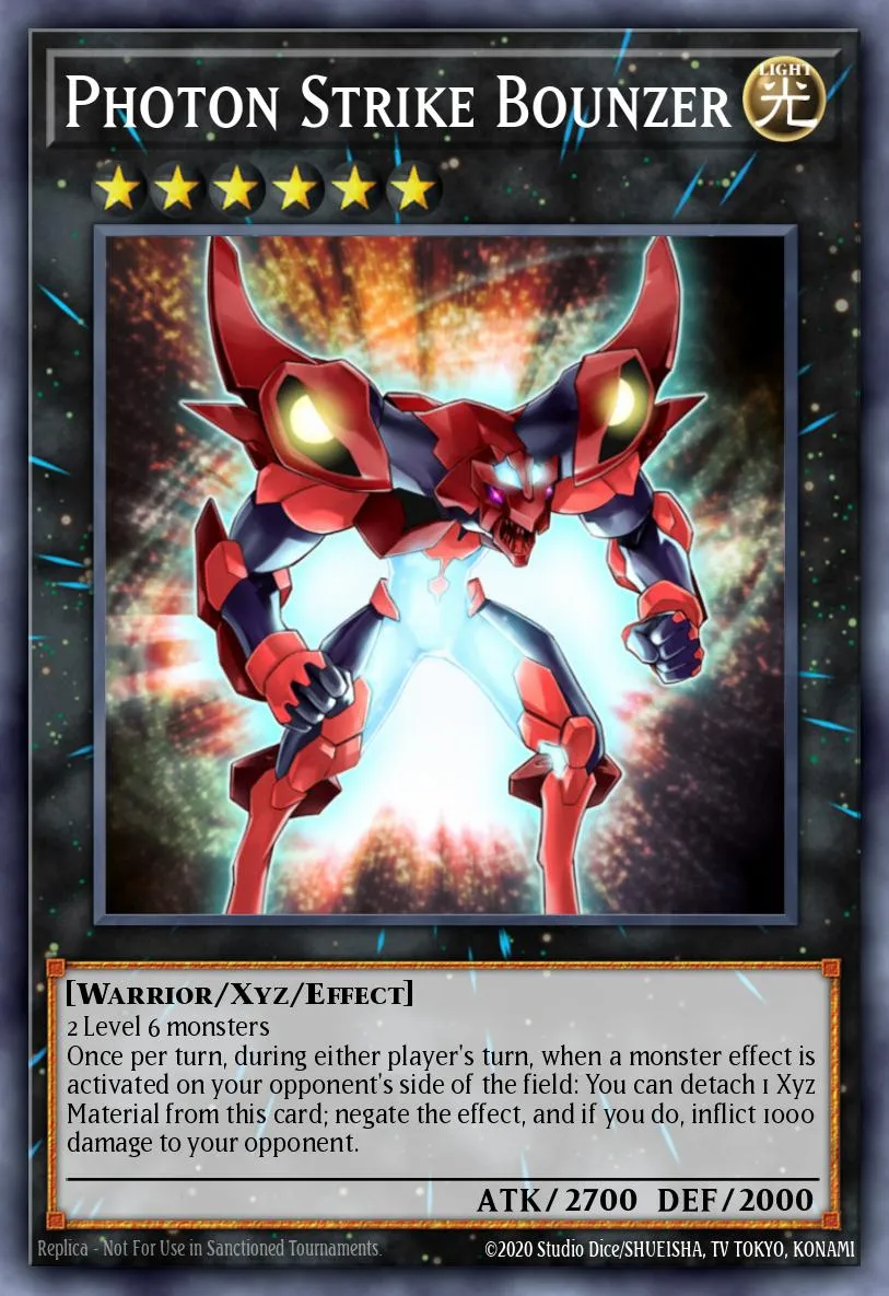 Photon Strike Bounzer · Galactic Overlord Sneak Peek Participation Card 92661479/1