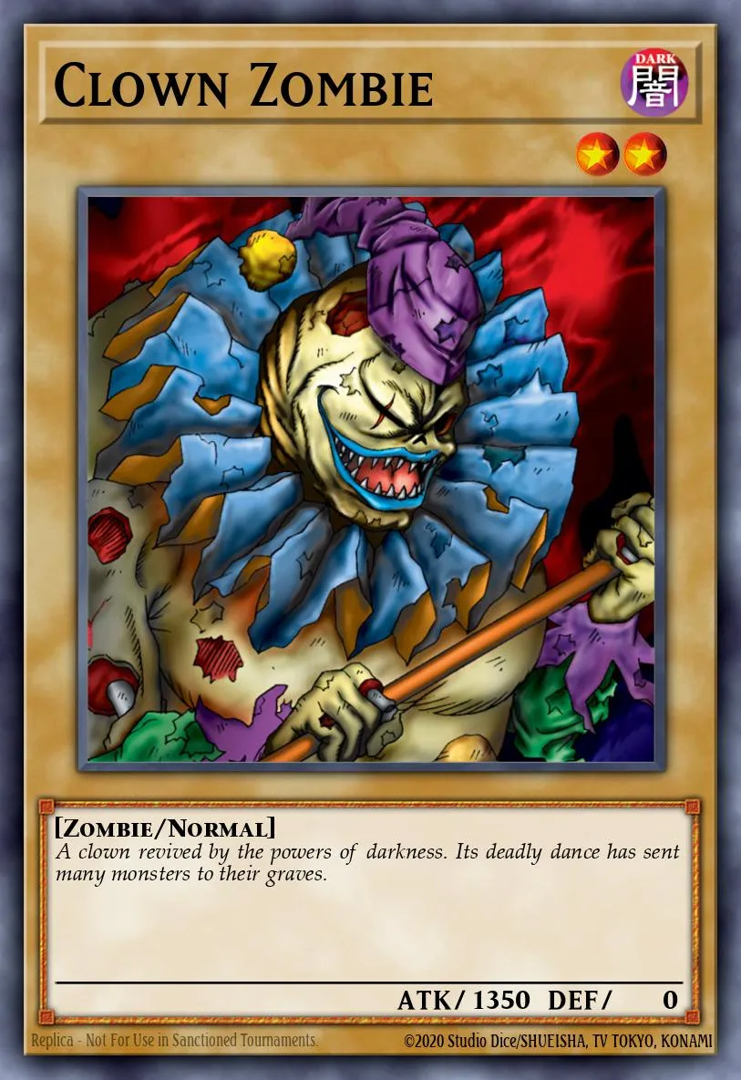 Clown Zombie · Tournament Pack 6 92667214/20