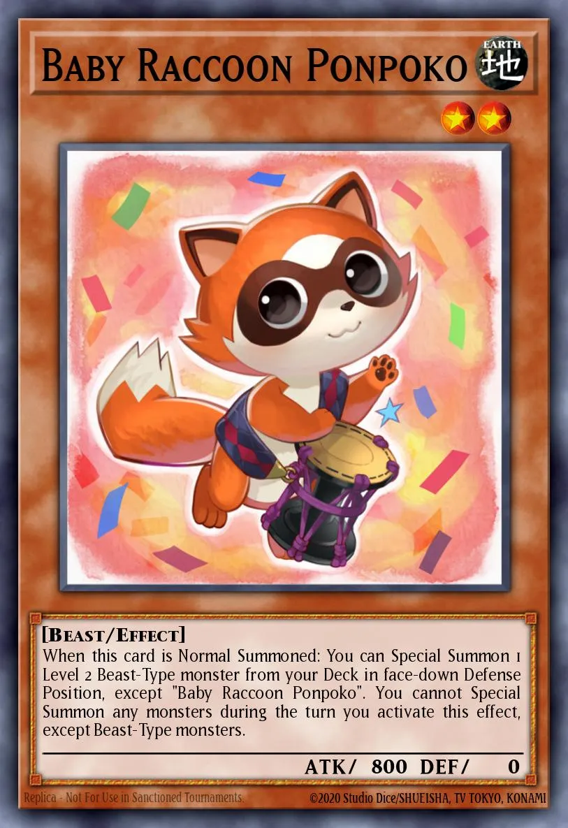 Baby Raccoon Ponpoko · Shadow Specters: Special Edition 92729410/2