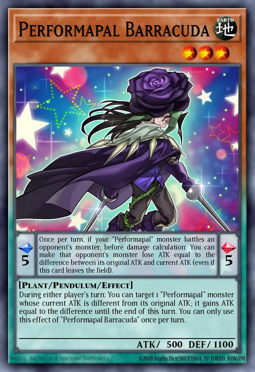 Performapal Barracuda · Duelist Pack: Dimensional Guardians 92767273/45