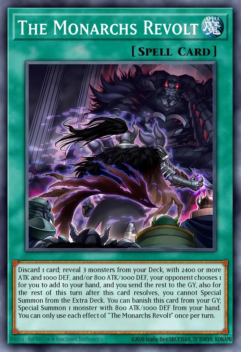The Monarchs Revolt · Yu-Gi-Oh (No Set) 9283801