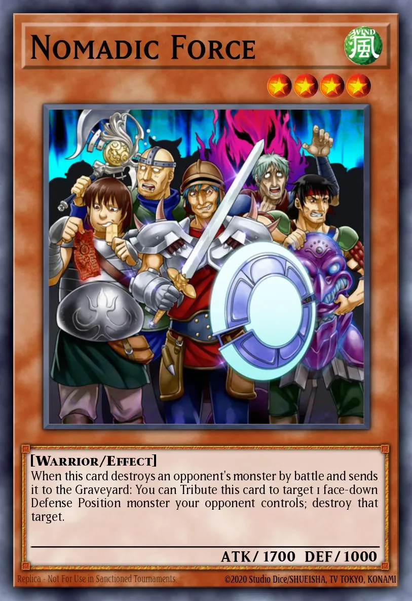 Nomadic Force · Galactic Overlord Sneak Peek Participation Card 92887027/1
