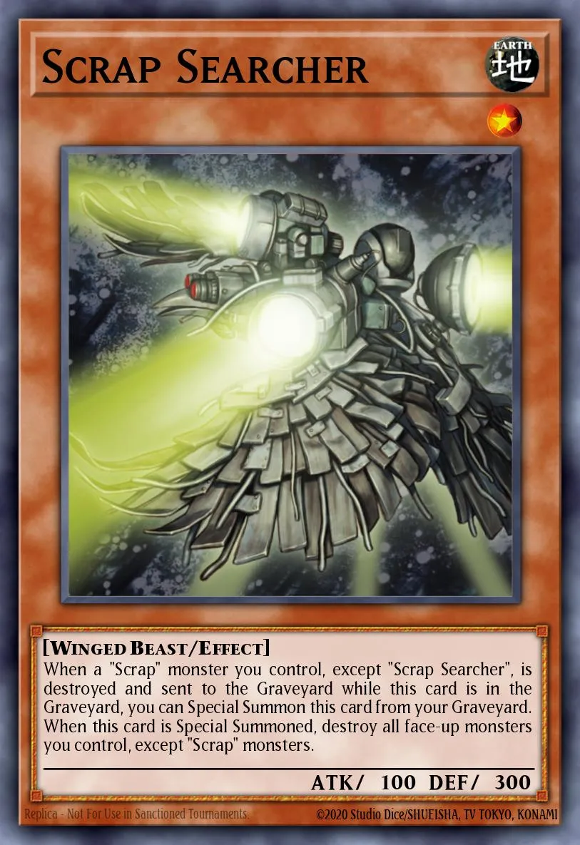 Scrap Searcher · Starstrike Blast Sneak Peek Participation Card 92901944/1
