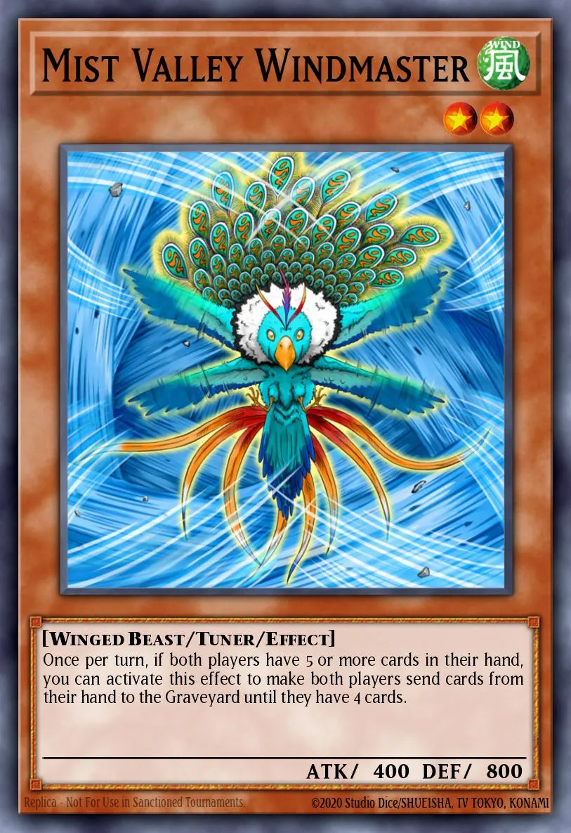 Mist Valley Windmaster · Duel Terminal 1 92933195/100