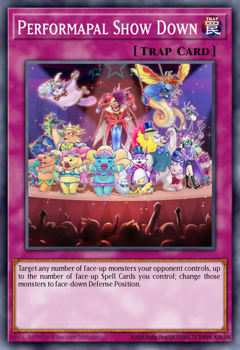 Performapal Show Down · Starter Deck: Yuya 92958307/43