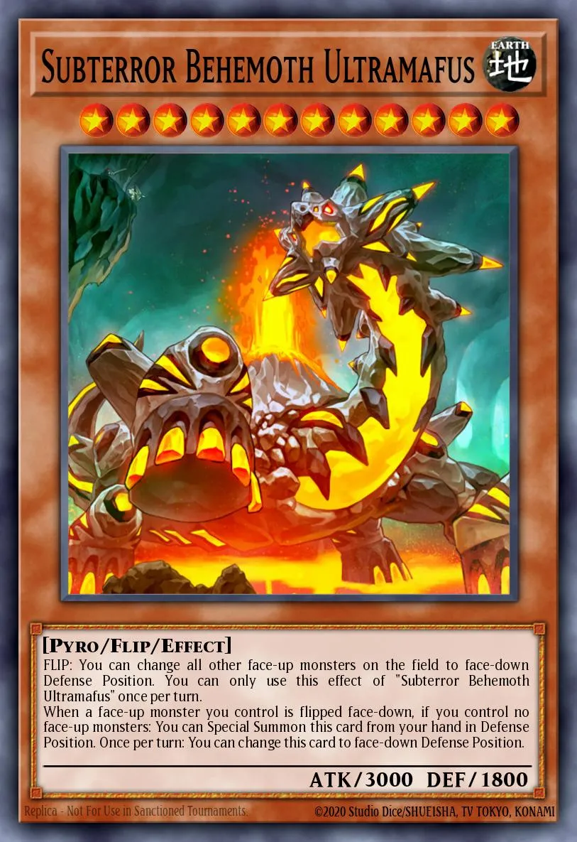 Subterror Behemoth Ultramafus · Invasion: Vengeance: Special Edition 92970404/4