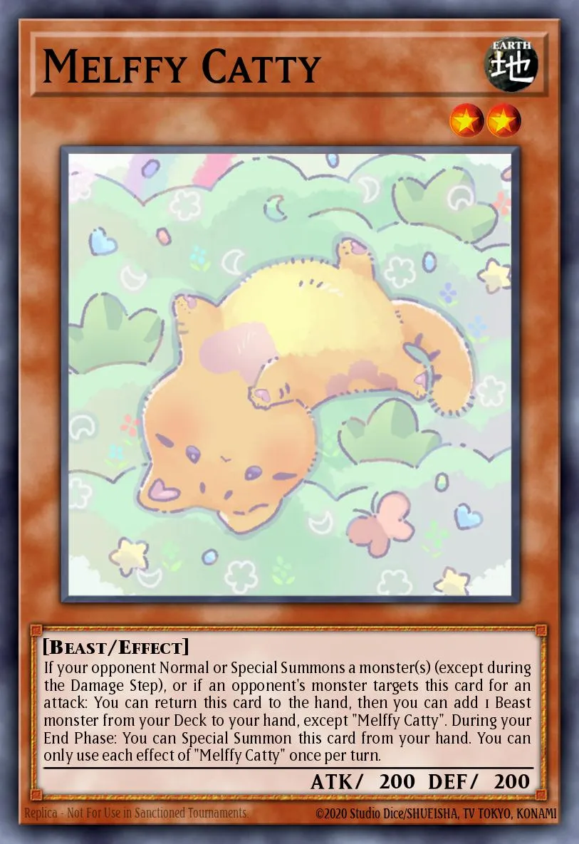 Melffy Catty · Rise of the Duelist Premiere! promotional card 93018428/1