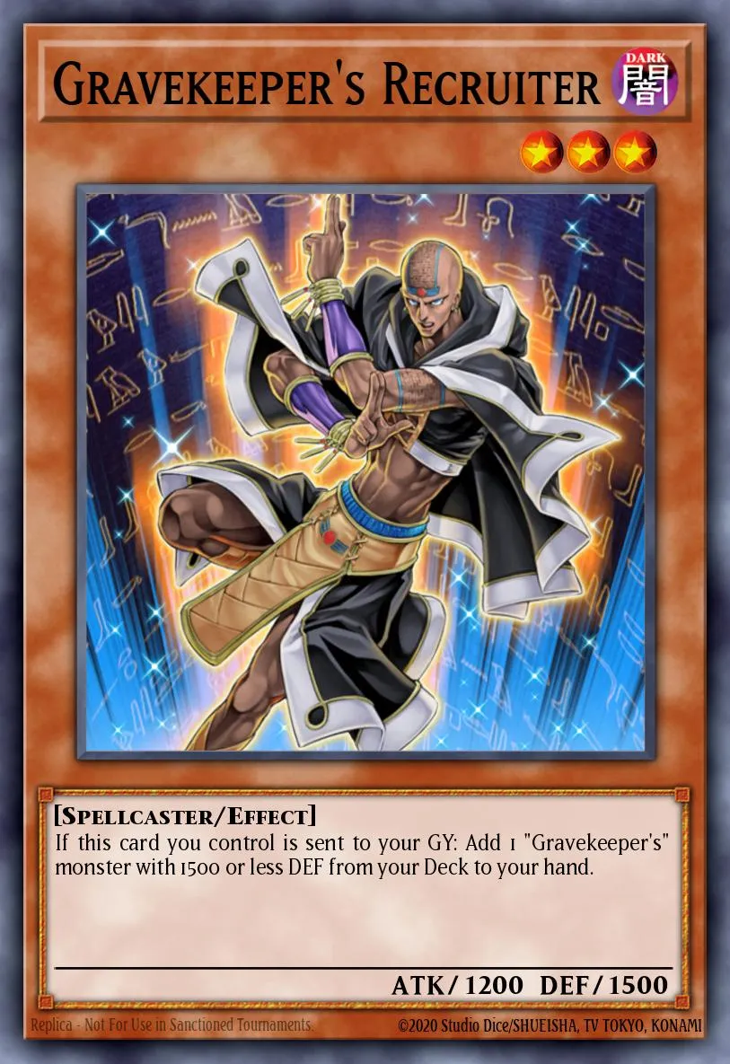 Gravekeeper's Recruiter · Starstrike Blast Sneak Peek Participation Card 93023479/1