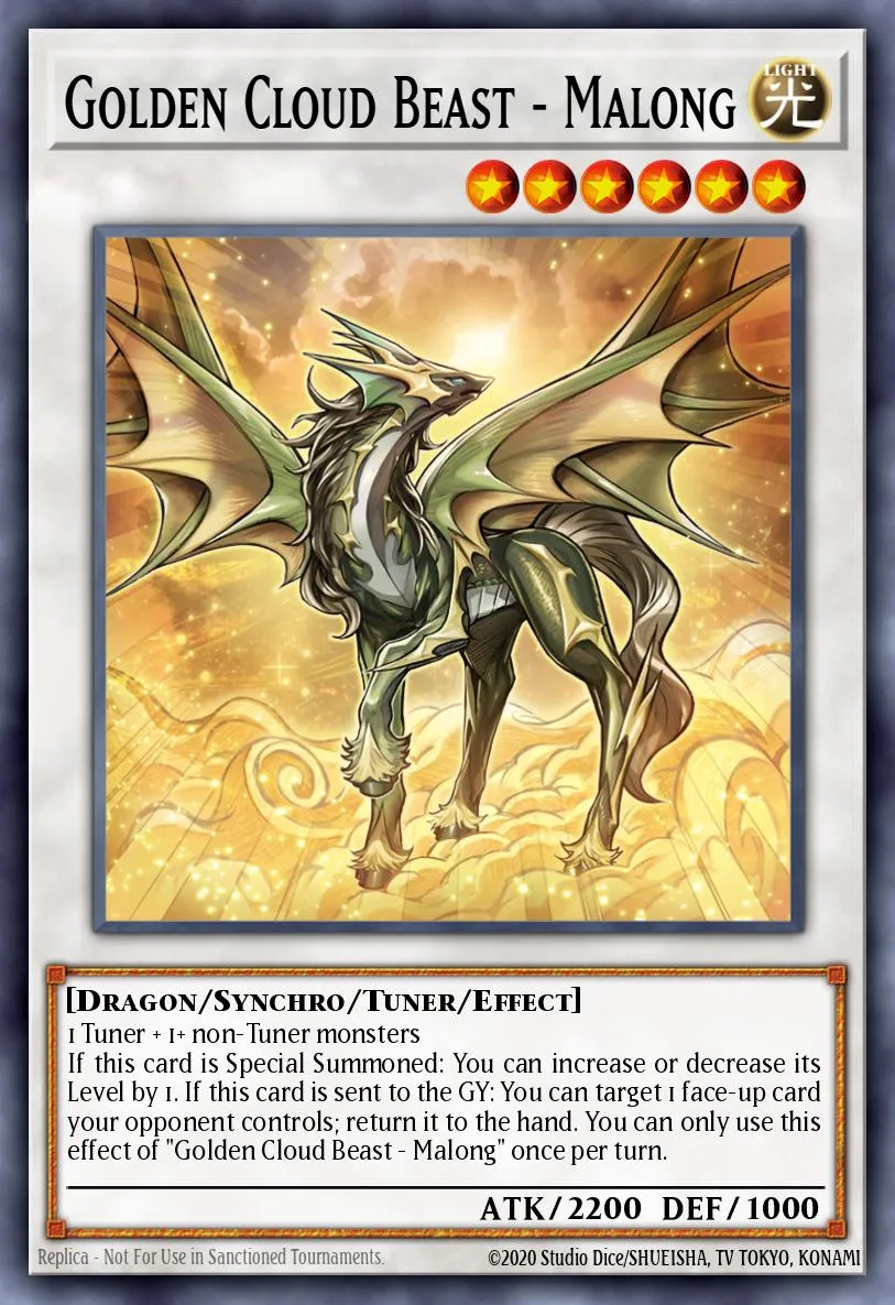 Golden Cloud Beast - Malong · Cyberstorm Access 93125329/101