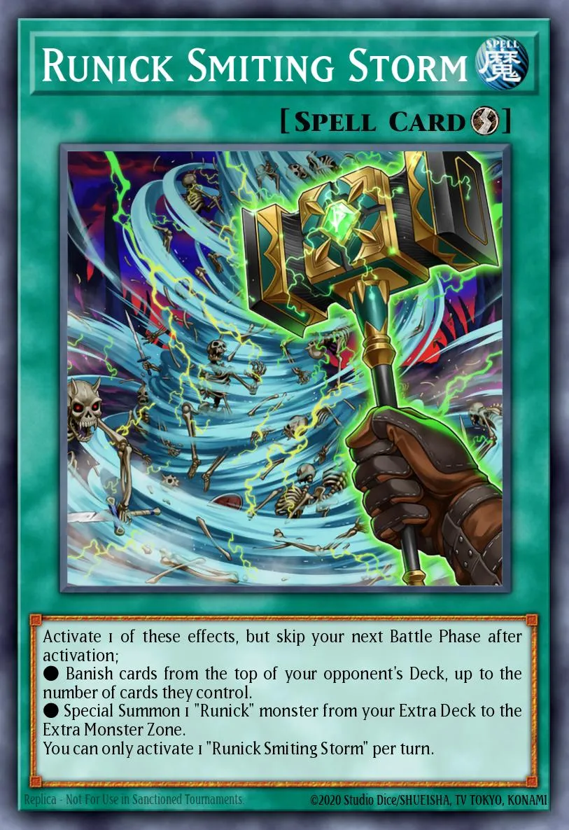 Runick Smiting Storm · Tactical Masters 93229151/60