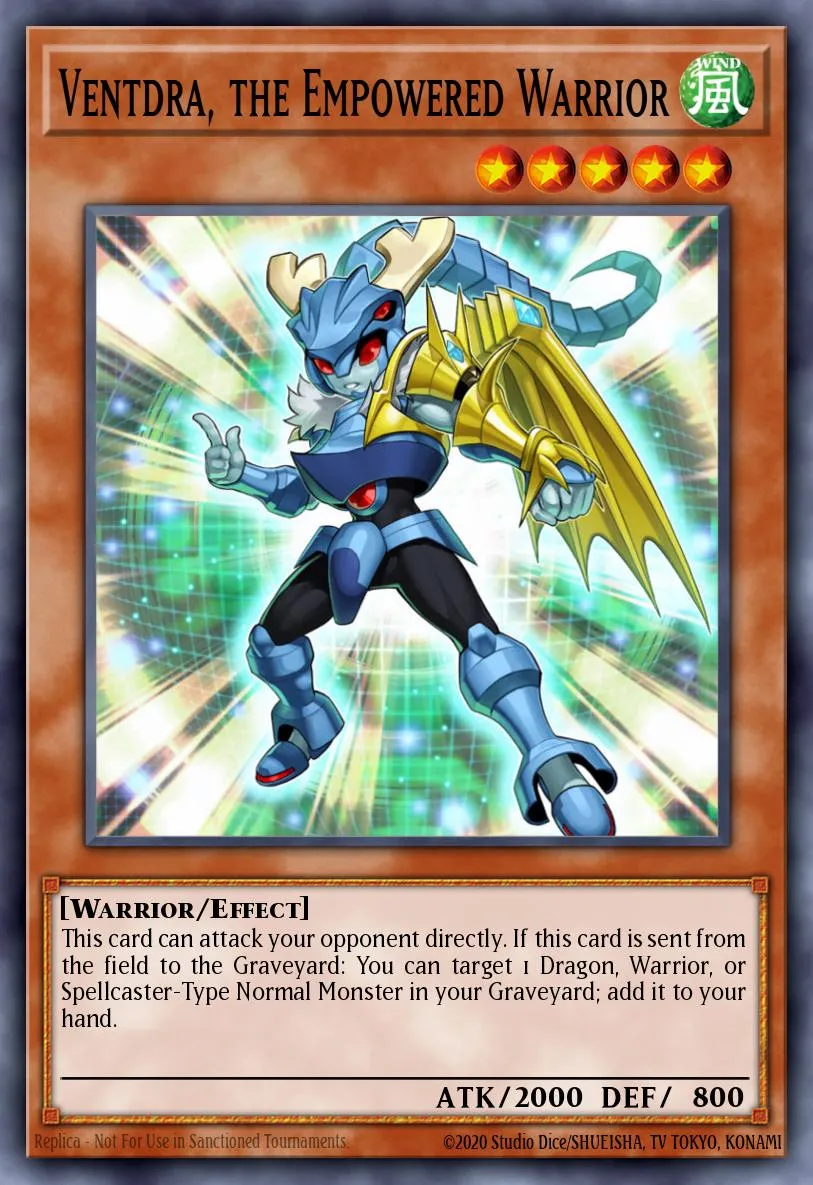 Ventdra, the Empowered Warrior · Super Starter: Space-Time Showdown 93298460/40